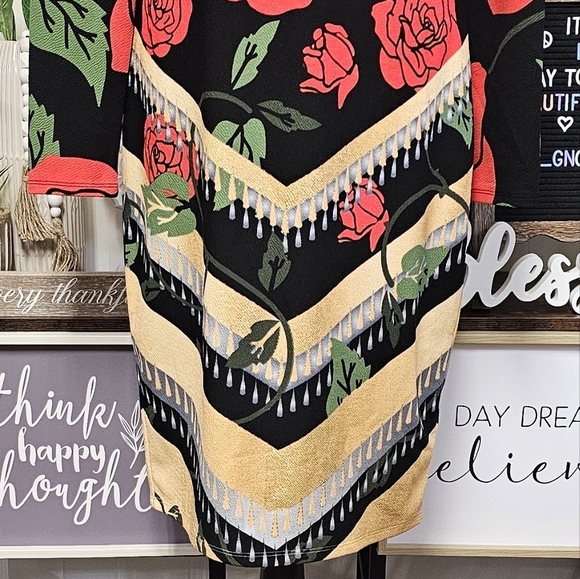 LuLaRoe | DEBBIE LONG SLEEVE DRESS - NWOT! - Picture 9 of 16